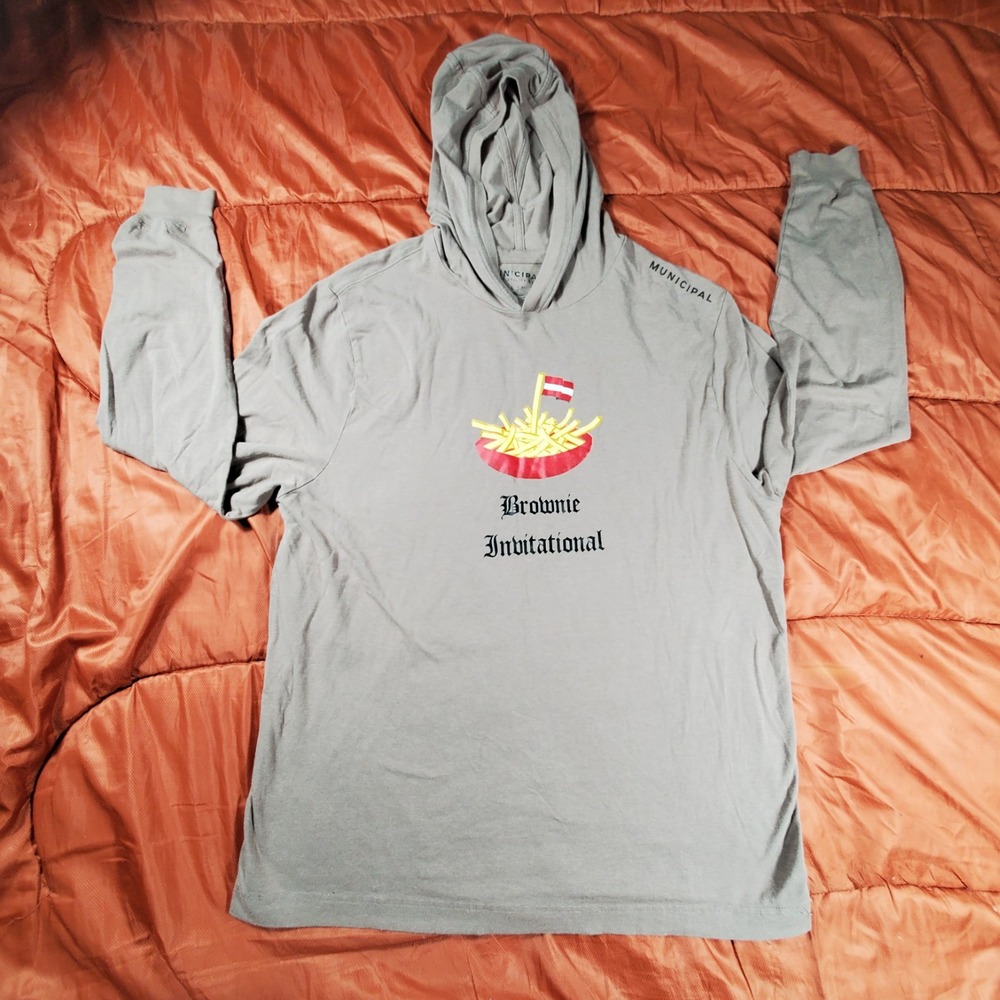Municipal Sport Utility Gear‎ Enduro Stretch Pullover Hoodie Beige Men's Large
